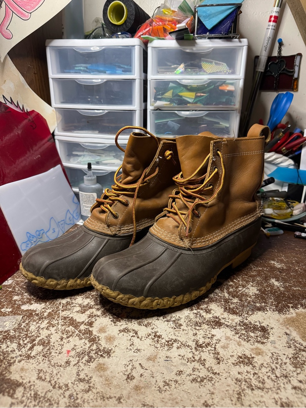 Men's L.L. Bean Duck Boots Classic Leather